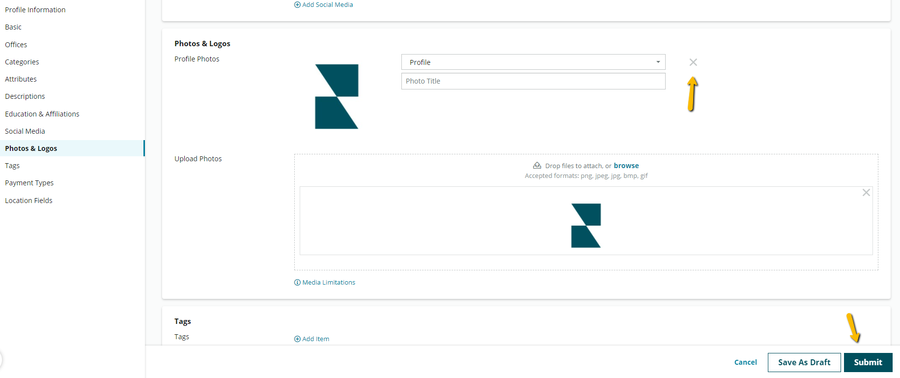 Cómo eliminar las fotos antiguas de un perfil