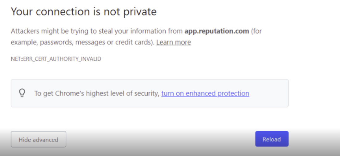 Here’s how to fix the “Your connection is not private” error.