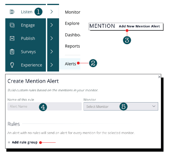 Listen: How to Create Mention Alerts