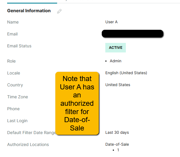 Why can't I see a user in the platform?