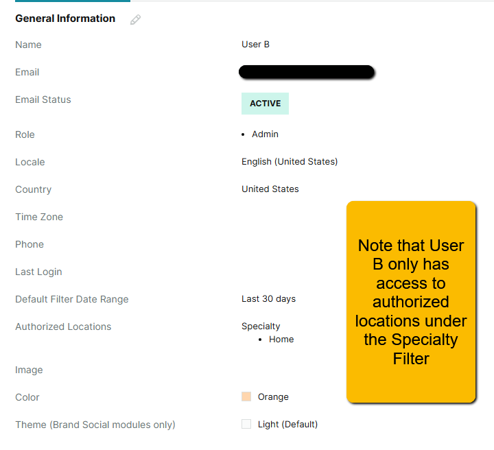 Why can't I see a user in the platform?