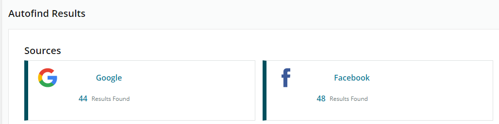 Autofind Results - What I need to know.